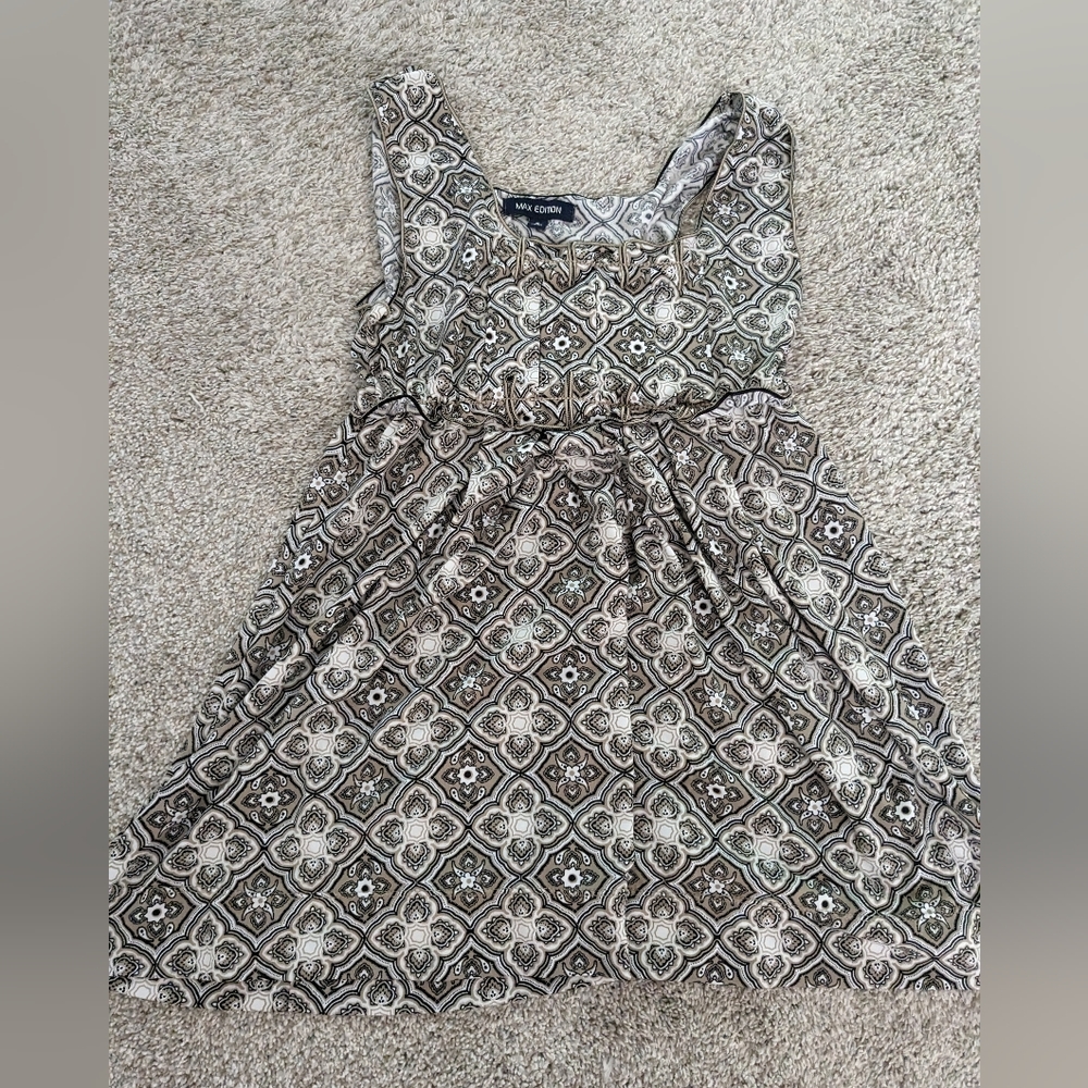 Max Edition Tank Small Light Coffee Color